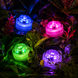 Подводные RGB LED светильники для бассейна с пультом, на батарейках, комплект 4 шт G5705 фото 8