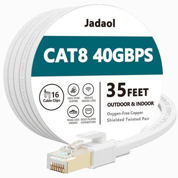 Сетевой Ethernet-кабель Jadaol Cat 8 (19 м) 40 Гбит/с V3997 фото