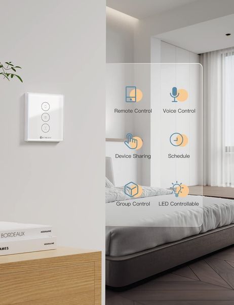 Умный контроллер для управления шторами Etersky WiFi G2283 фото