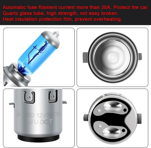Галогенні лампи DZG (Комплект 2шт) V1907 фото