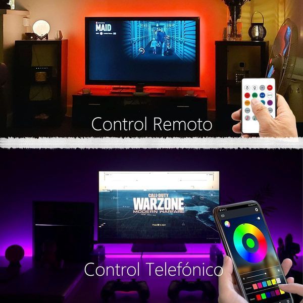 Комплект підсвічування телевізора 5050 RGB для HDTV (3 м для телевізорів 46"-50") G2981 фото