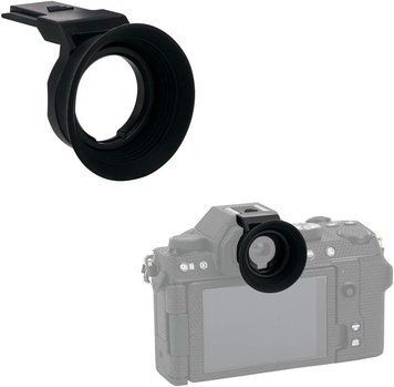 Силиконовый удлиненный наглазник Kiwifotos для беззеркальной камеры Fuji Fujifilm X-S20 XS20 X-S10 XS10 X-T200 XT200 G3915 фото