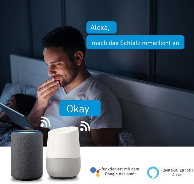 Розумна світлодіодна лампа NGTeco (E27) 10 Вт Google Home V1347 фото