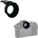Силиконовый удлиненный наглазник Kiwifotos для беззеркальной камеры Fuji Fujifilm X-S20 XS20 X-S10 XS10 X-T200 XT200 G3915 фото 1
