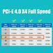 Адаптер GLOTRENDS PA09-HS M.2 NVMe - PCIe 4.0 X4 з радіатором M.2 для твердотільного накопичувача M.2 NVMe G3276 фото 4
