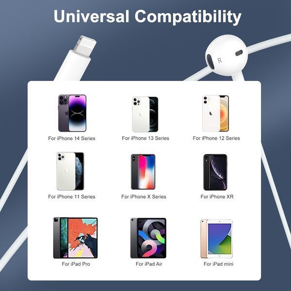 Комплект из двух проводных наушников Apple Sundix V3433 фото