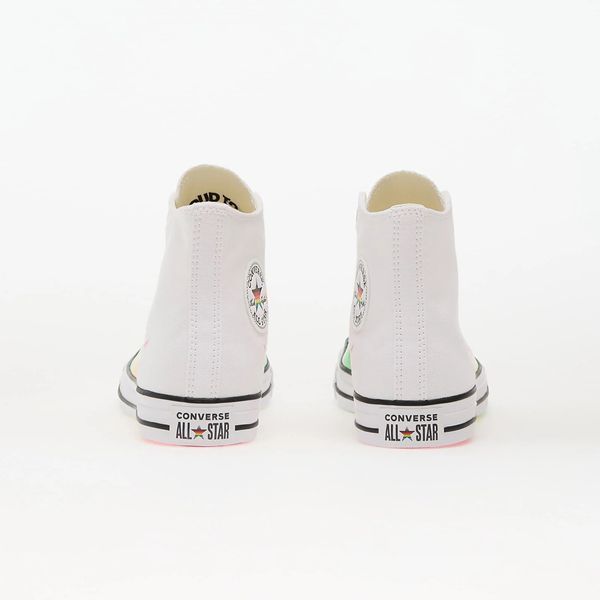 Мужские кеды Converse Chuck Taylor All Star High White/Chaos Fuchsia A15780C A15780C фото
