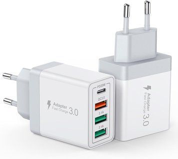 Зарядний пристрій USB-C 40 Вт Anykon (Комплект 2шт) V3459 фото