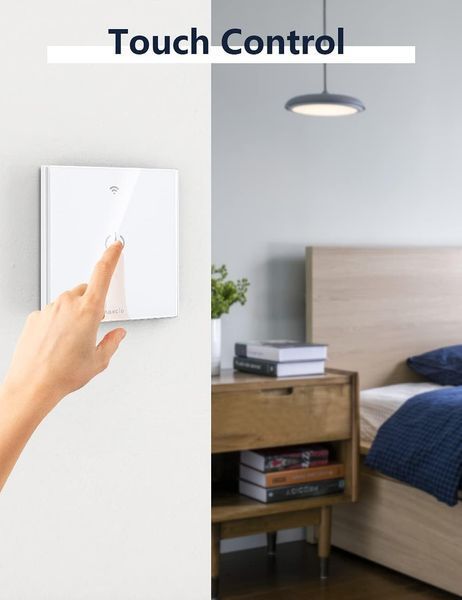 Вимикач настінний Maxcio Light WiFi V1483 фото