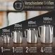 Кувшин для молока Barista Legends&reg; из нержавеющей стали 350 мл V3545 фото 2