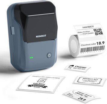 Термопринтер для этикеток NIIMBOT B1 с 1 рулоном ленты G5121 фото