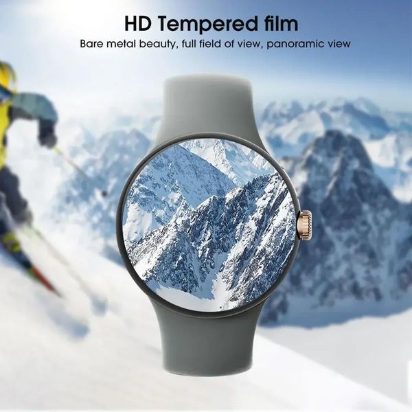 5 защитных плёнок из ТПУ для Google Pixel Watch 3 (45 мм) V2343 фото