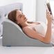 Эргономичная подушка-клин NOFFA для спины с пеной Memory Foam V4520 фото 1