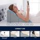 Эргономичная подушка-клин NOFFA для спины с пеной Memory Foam V4520 фото 4