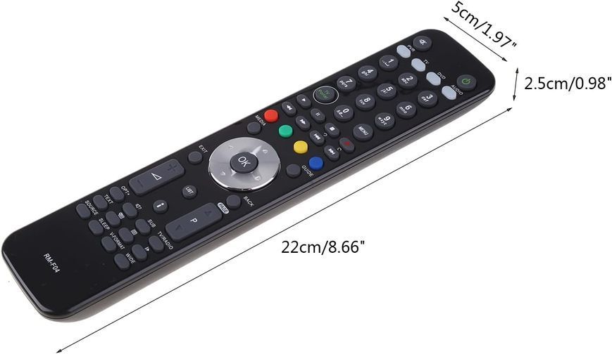 Змінний пульт дистанційного керування Humax RM F04 для HDR-Fox T2 Freeview 500 ГБ та 1 ТБ HDD для смарт-системи G3268 фото