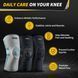 Компрессионный бандаж на колено с боковыми стабилизаторами CAMBIVO Knee Support XL (2 шт. в упаковке) G2419 фото 4
