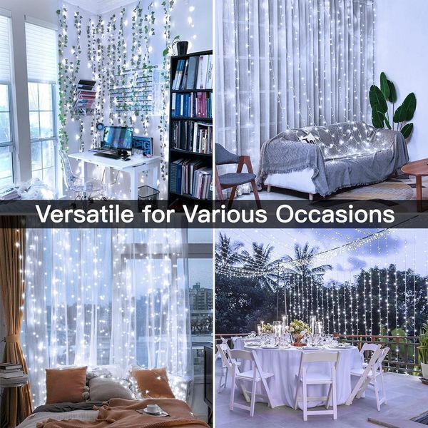 Гірлянда Ollny Curtain Lights (біле світло) L0107 фото