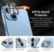 Набор защитное стекло (4 шт) для камеры iPhone 14\15\14 Plus\15 Plus ivoler V1447 фото 5