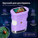 Детский цифровой микроскоп с IPS-экраном 2,0&Prime;, фиолетовый G5802 фото 3