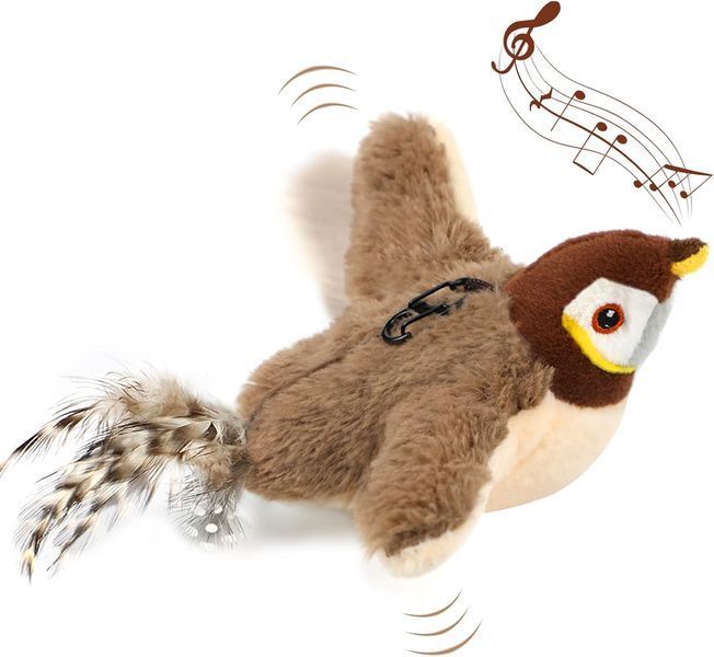 Интерактивная автоматическая игрушка для кошек Nepfaivy Cat Toy Bird Electric V3289 фото Интерактивная автоматическая игрушка для кошек Nepfaivy Cat Toy Bird Electric V3289 фото