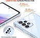 Прозрачный чехол для Samsung Galaxy A53 5G + 3 защитных стекла G3562 фото 5