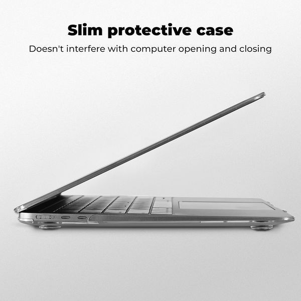 Чехол EooCoo для MacBook Air 13,6 дюймов M4, M3, M2 с сенсорным идентификатором G3986 фото Чехол EooCoo для MacBook Air 13,6 дюймов M4, M3, M2 с сенсорным идентификатором G3986 фото