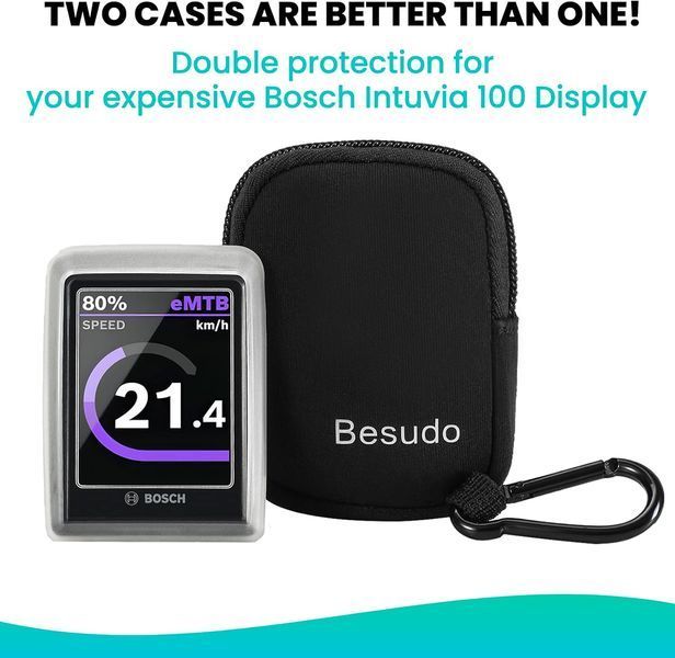 Захисний чохол Besudo для велокомп'ютера Bosch Kiox 300 V3588 фото