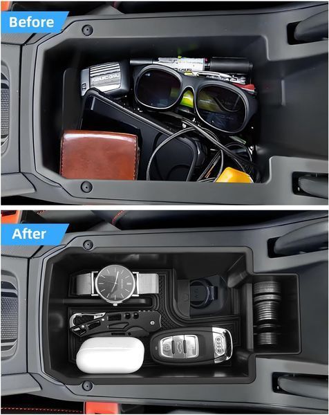 Органайзер центральної консолі для Seat Leon 2020&ndash;2025 V1632 фото