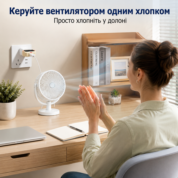 USB вимикач з керуванням хлопком для USB-пристроїв, без Wi-Fi та додатка G5717 фото