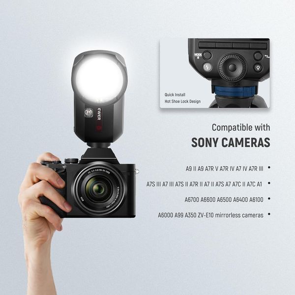 Вспышка NEEWER Z2-S 2.4G TTL совместимая с камерами Sony G4820 фото Вспышка NEEWER Z2-S 2.4G TTL совместимая с камерами Sony G4820 фото