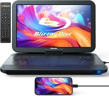 Портативний Blu-ray DVD-плеєр з діагоналлю екрану 17,6 дюймів G4862 фото
