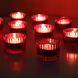 Красные подсвечники для чайных свечей Vohocandle 12шт. V2310 фото 3