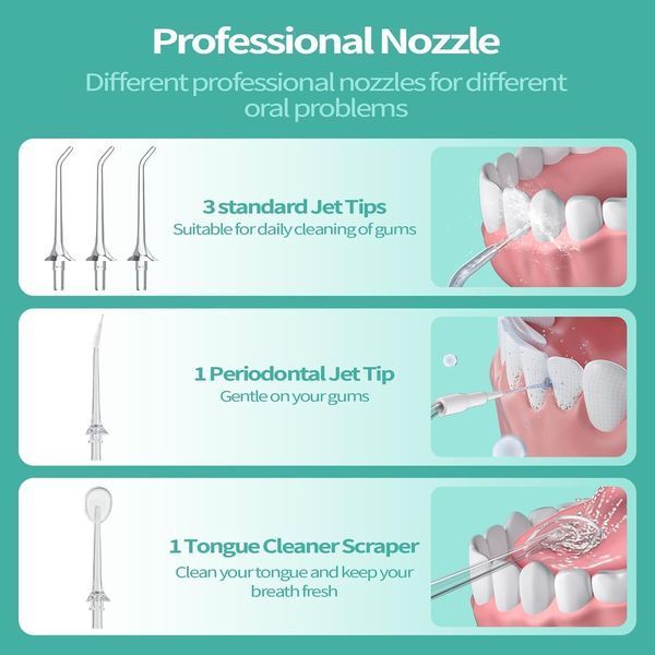 Ирригатор OasiSmile Water Flosser со сменными насадками G4499 фото