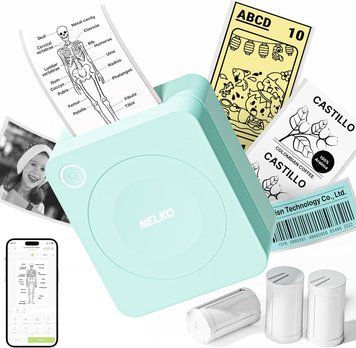 Портативный мини-принтер для наклеек Nelko PM230 V1195 фото
