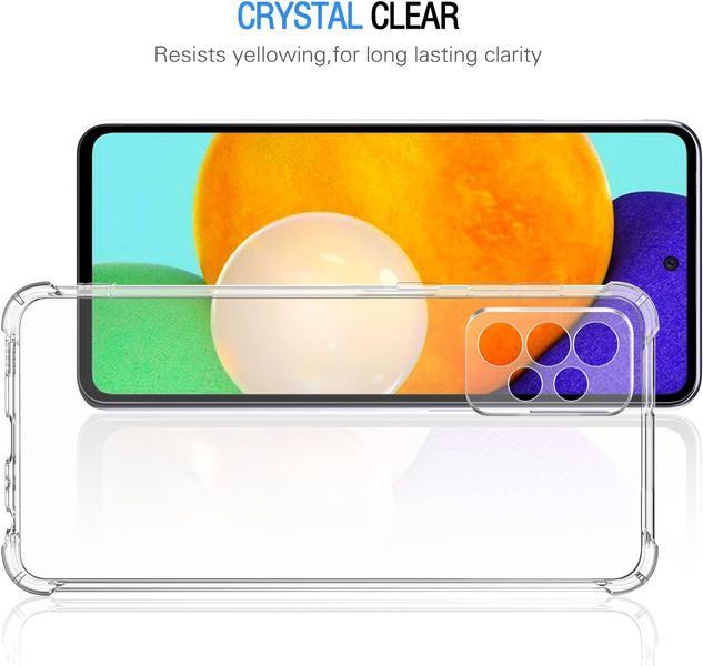 Чехол ivoler для Samsung Galaxy A52 5G/Galaxy A52 4G + 3 шт. закаленного стекла V1421 фото