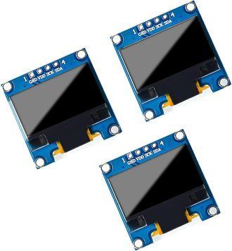 OLED дисплей 0,96" для Arduino та Raspberry Pi (3 шт) V1685 фото