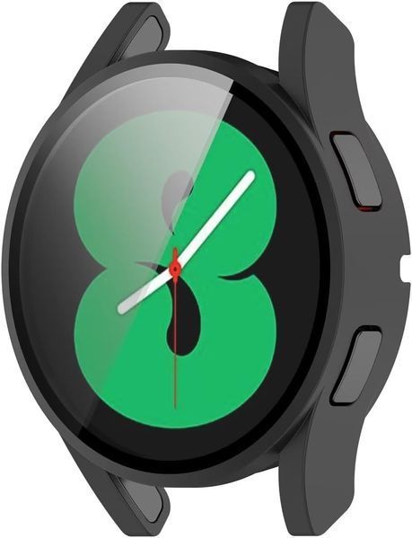 Защитный чехол с закаленным стеклом для смарт-часов Samsung Galaxy Watch FE 40 мм 2 шт V4268 фото