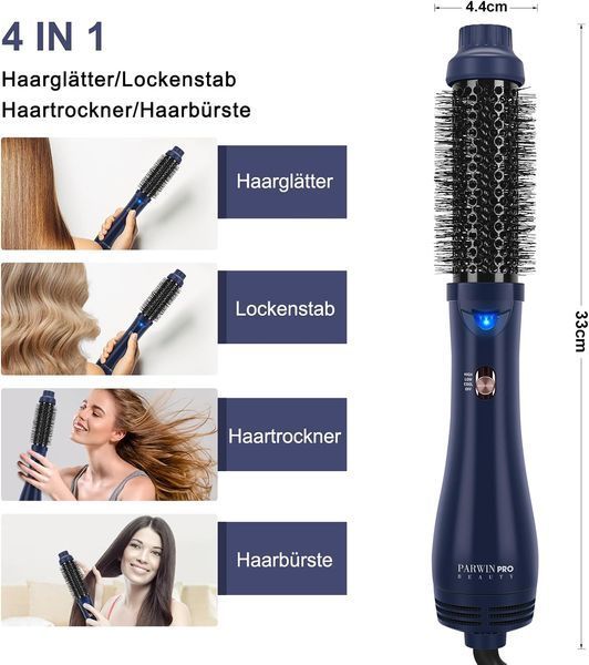 Фен-щітка Parwin Pro Beauty One Step 4 в 1 G4307 фото Фен-щітка Parwin Pro Beauty One Step 4 в 1 G4307 фото