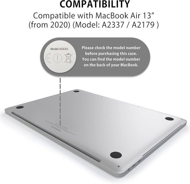 Ультратонка силіконова захисна плівка QWERTY для Apple MacBook Air 13 дюймів (чіп M1 2020-2022 рр.) G3502 фото Ультратонка силіконова захисна плівка QWERTY для Apple MacBook Air 13 дюймів (чіп M1 2020-2022 рр.) G3502 фото