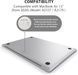 Ультратонка силіконова захисна плівка QWERTY для Apple MacBook Air 13 дюймів (чіп M1 2020-2022 рр.) G3502 фото 6